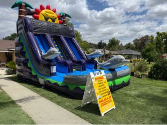 Double waterslide for sale