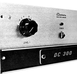 Three Available Crown DC 300 Power Amplifier 