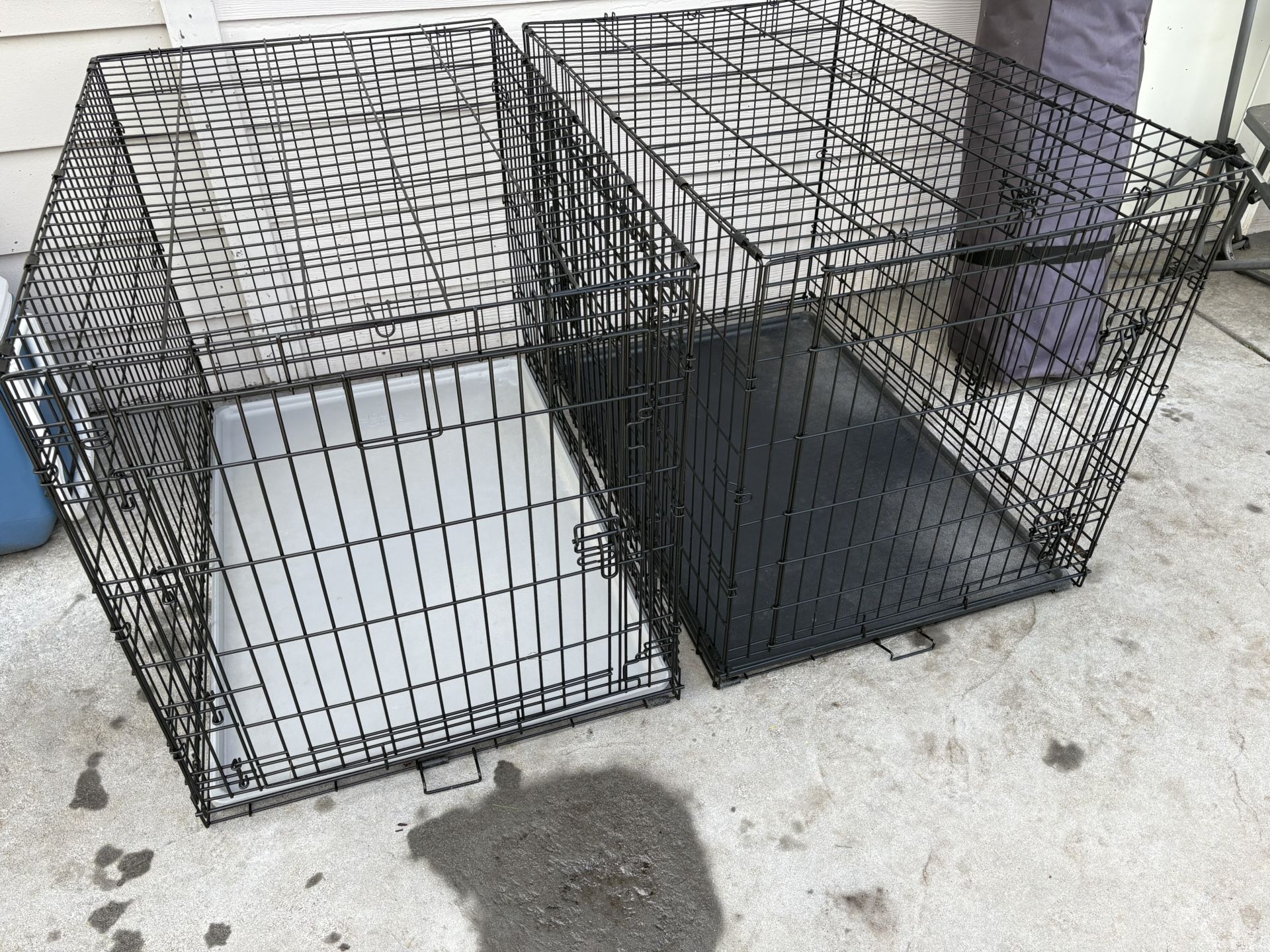 2 XL Dog Crates - Gently Used