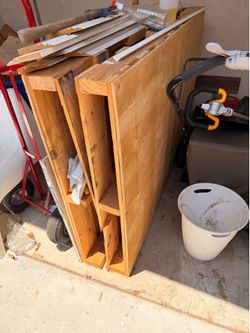 Free pallets (2), plywood sheets and mdf wood
