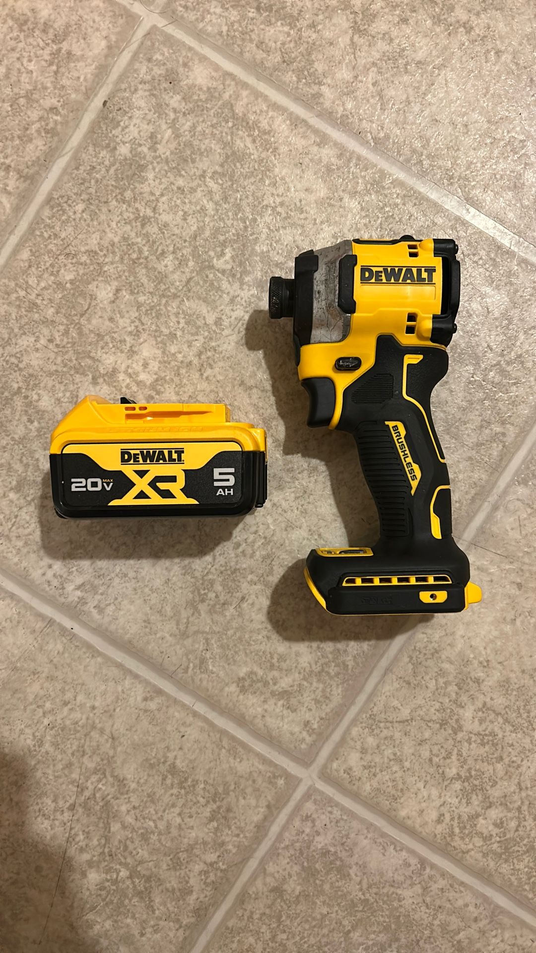 Dewalt Impact With Battery 