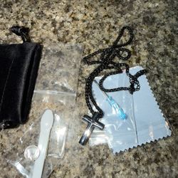 Men’s Urn Cross, Football And Heart  Necklaces 