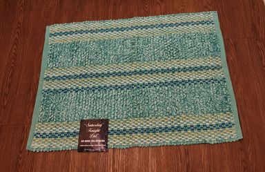 Saturday Knight Ltd South Beach Stripe Textured Rug/New 