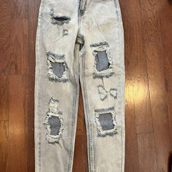 Size Xs White Fox Jeans 