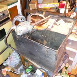 A Fred W Wappat Skill Saw With 15 Foot Cord 