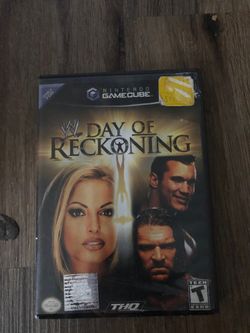 GameCube “wwe day of reckoning” game