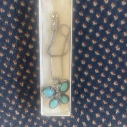 Turquoise 925 Necklace 