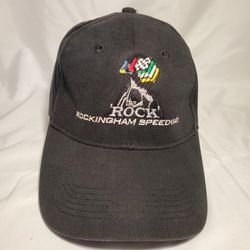 The Rock Rockingham  Speedway  Hat Race Car Baseball Cap.