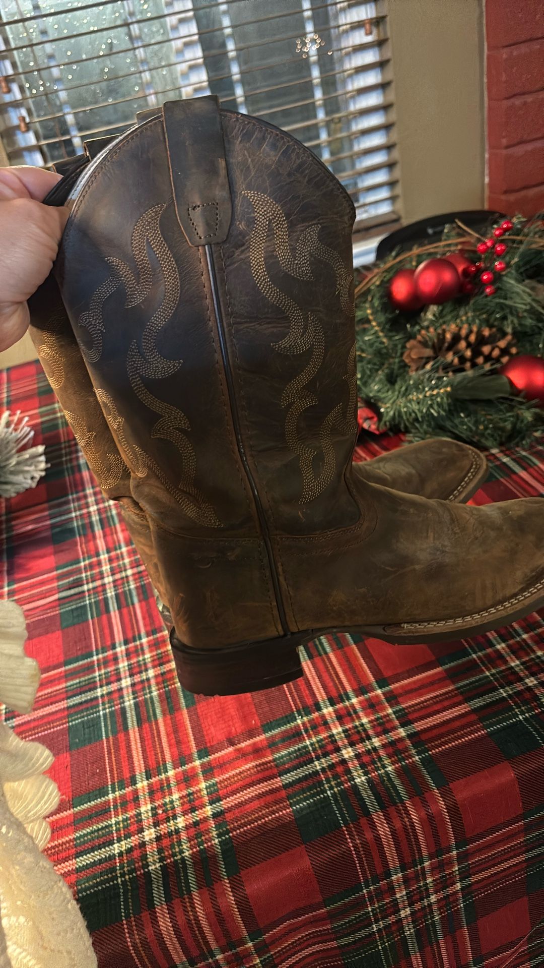 Leather Boots Size 7