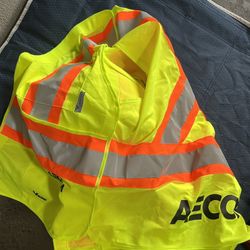 Neon viking large/extra large safety vest