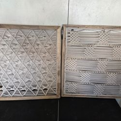 2x2 Rope Still Wall Frame Design 