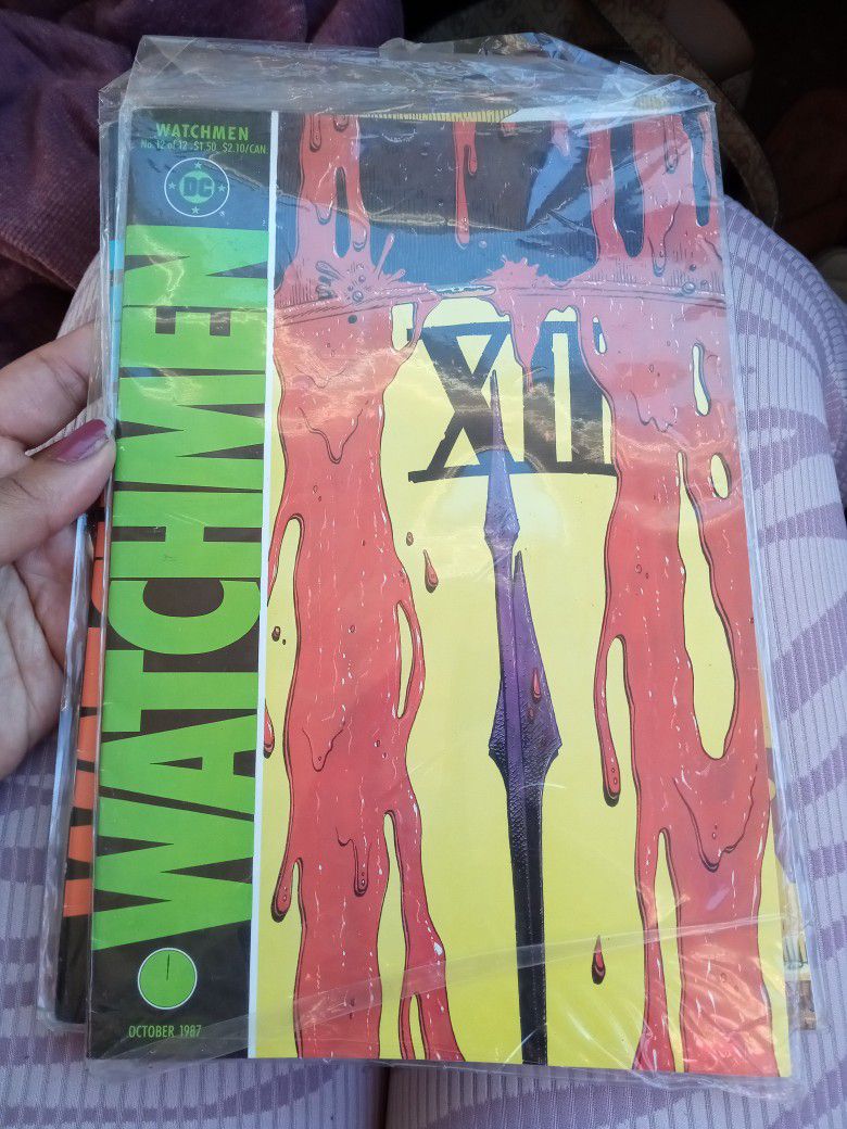 Watchmen Original 80's Issues 1-3, & 12