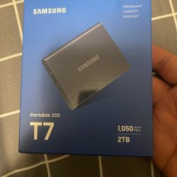 Samsung Portable SSD T7