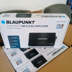 Blaupunkt 1700 Watts 4 Ch Amplifier Brand New In The Box 