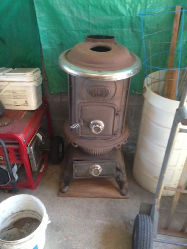 Comfort Stove Pot Belly Antique Word Burning Stove For Sale In San