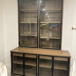 Modern Glass Cabinet & Sideboard