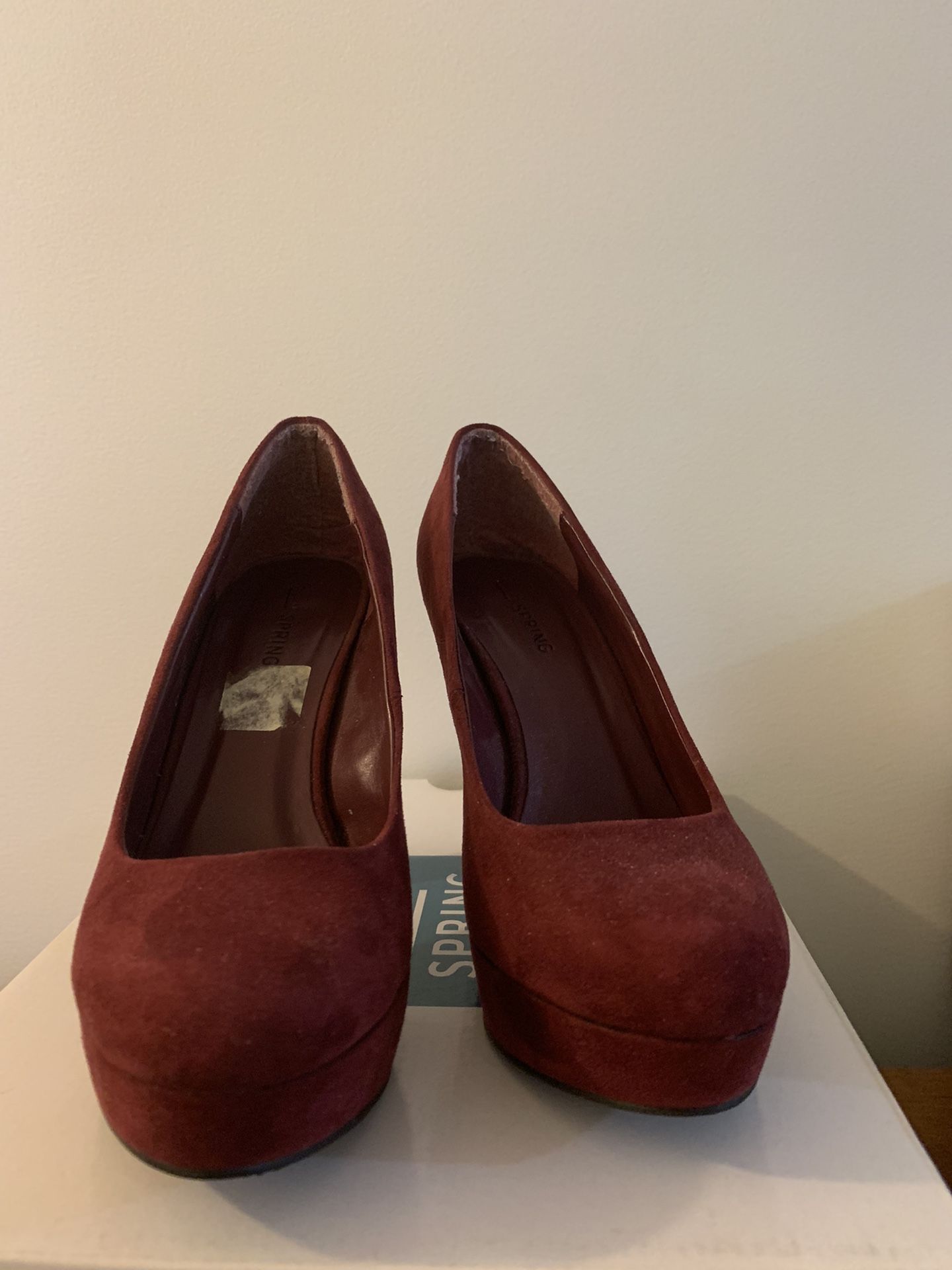 Suede High Heel Shoes