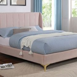 Brand New Pink Queen Bed Frame 