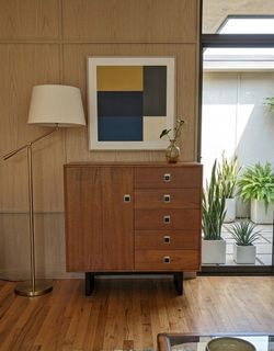 Mid-Century Modern Teak Gentleman’s Chest / Chifferobe / console/credenza – MCM Vintage