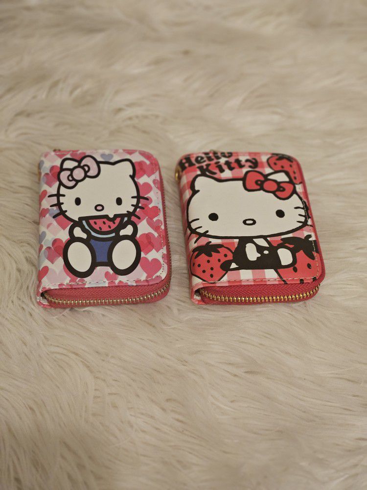 Hello Kitty Wallets 2 Pieces