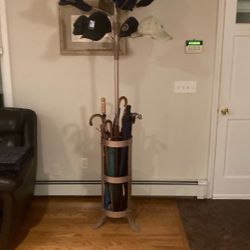 Coat, Hat And Umbrella Stand