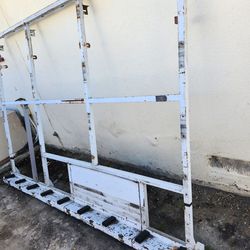 Cargo van side rack