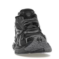 Gray and black balenciagas track runner