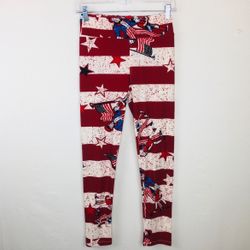 LuLaRoe | OS Patriotic Buttery Soft Leggings NWOT