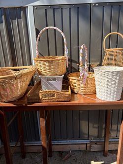 Assorted Wicker Baskets