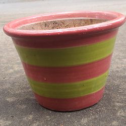 Beautiful Ceramic Flower Pot Multi Color 
