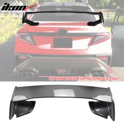 Fits 2022-2025 Subaru WRX 5th Gen STI Style Carbon Fiber Print Rear Trunk Spoiler ABS