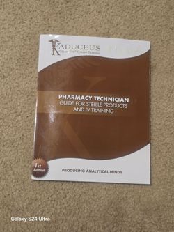 Pharmacy technician book