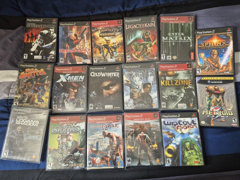 PLAYSTATION 2 & GAMECUBE GAMES FOR SALE