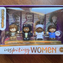 NIB New Fisher-Price Little People Collector Inspiring Women: Special Edition Figure Set Featuring 4 Trailblazing Women from American History - 3 Avai
