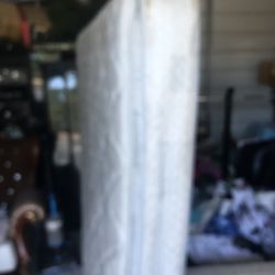 Great Conditionq Queen Mattress And Box Spring With Rails 