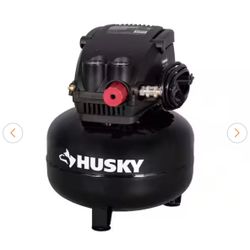 3 Gal. 120 PSI Portable Electric Oil-Free Light Duty Pancake Air Compressor with Fold Down Handle and 1-Quick Coupler