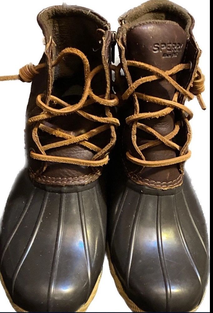 Ladies Size 7 Sperry Duck Boots