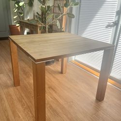 MASHstudios LAX Series Square Dining Table - Solid English Walnut