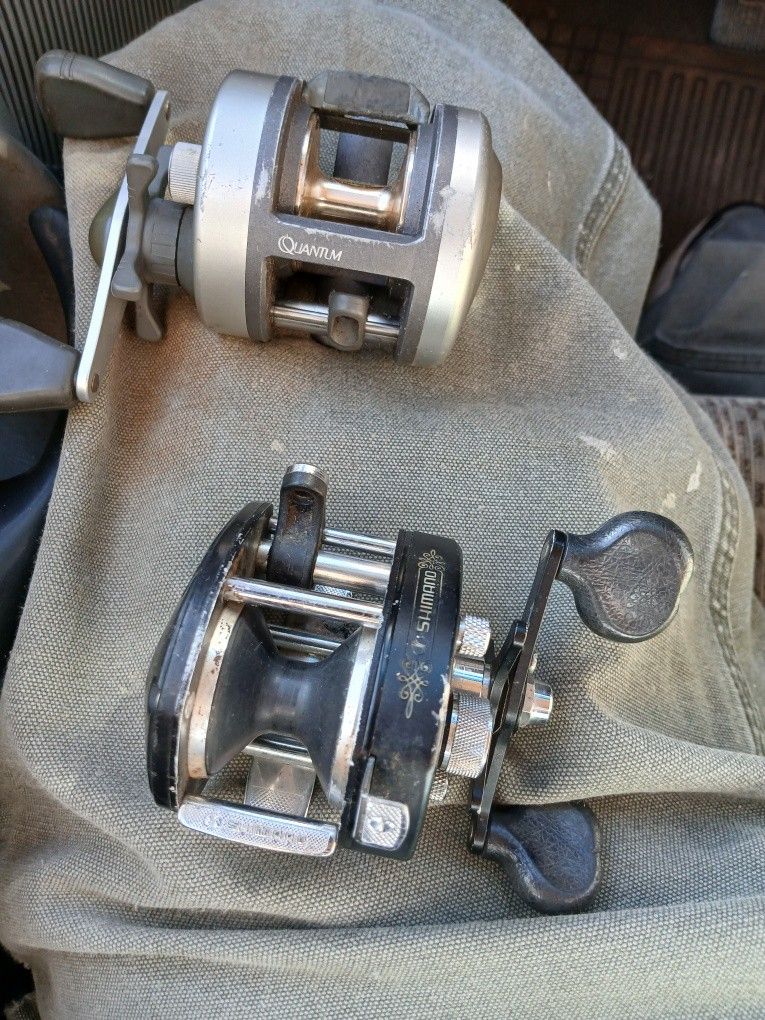 3 Bait Caster Reels