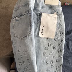 Size 36 Purple Jeans 