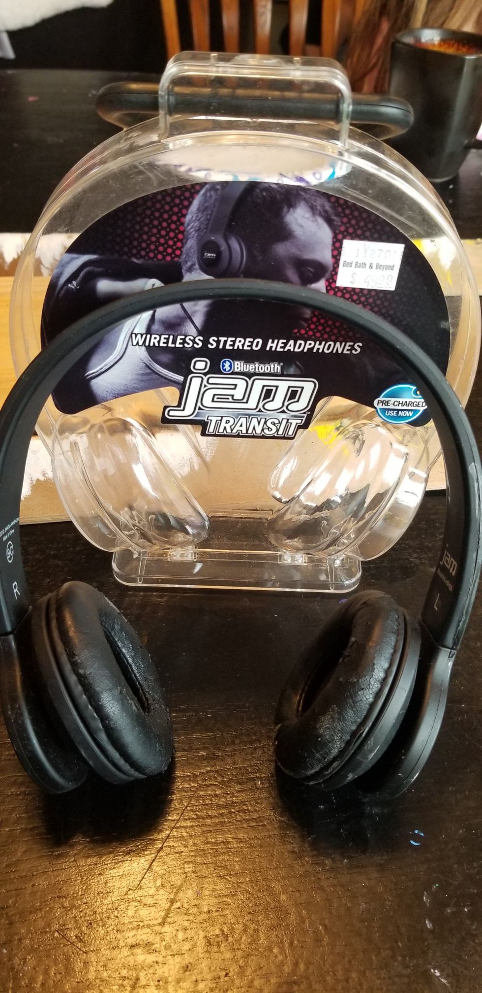 Jam transit wireless headphones