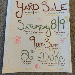 Yard Sale