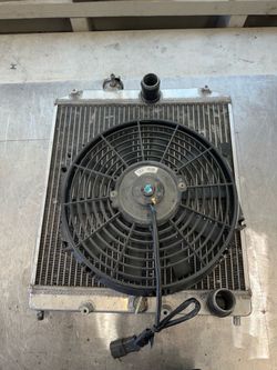 B series half size radiator
