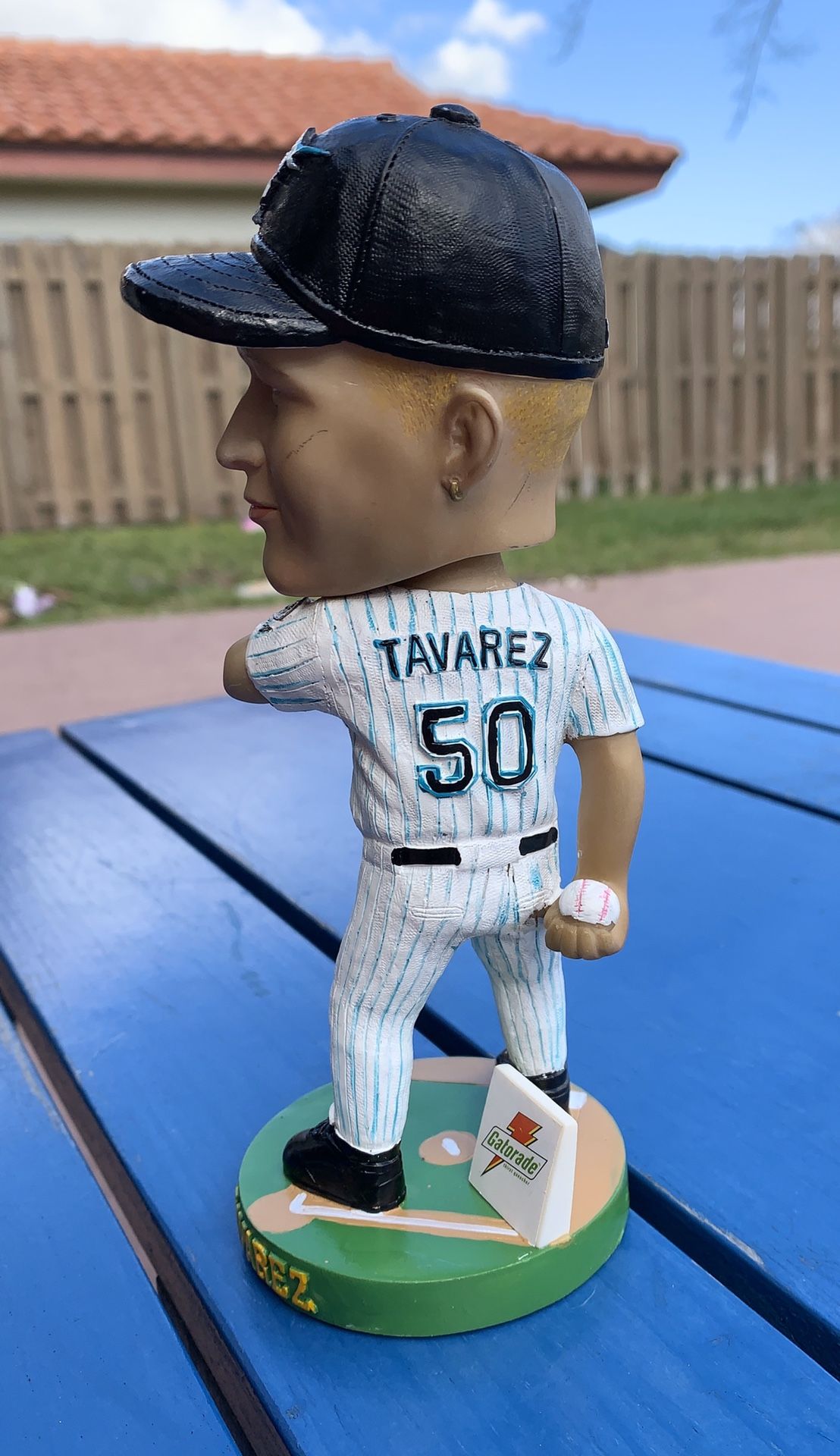 2002 Julian Tavarez Game Worn, Signed Florida Marlins Jersey