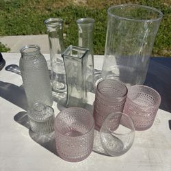Clear Vases