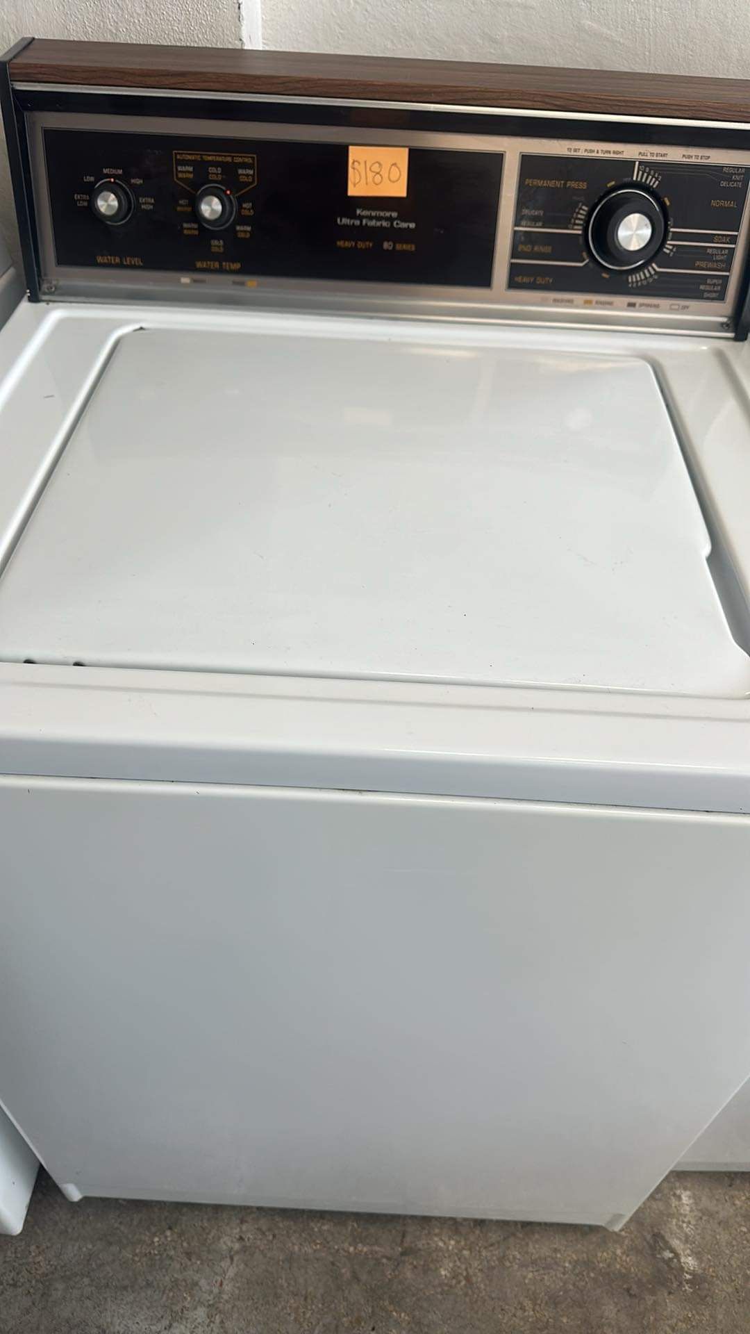 Kenmore Washer