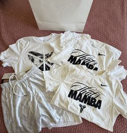 Nike Kobe Bryant T - Shirt & Nike Kobe Halo Dri-Fit Basketball Short. 2 Nike “That Mamba” Logo T-Shirt $200