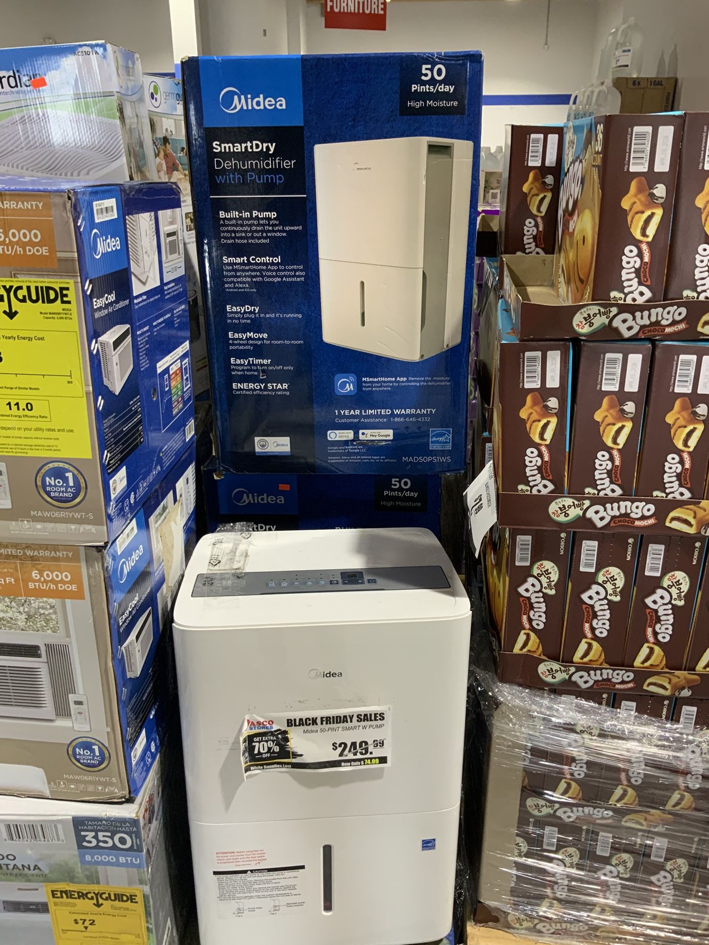 Dehumidifier With Pump