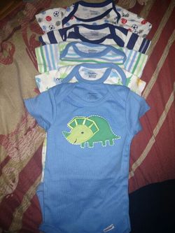 Brand New Boys Gerber Onesies Size 0-3 months