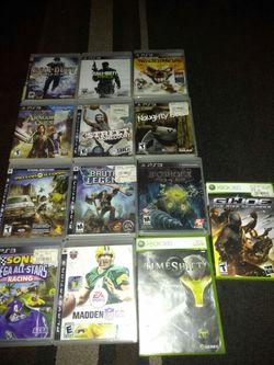 Ps3 Xbox 360 games